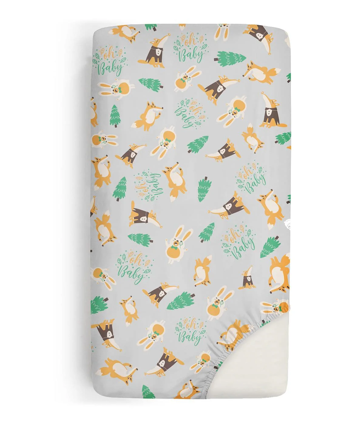 100% Organic Cotton Crib Sheets (Full Size) - Image 100