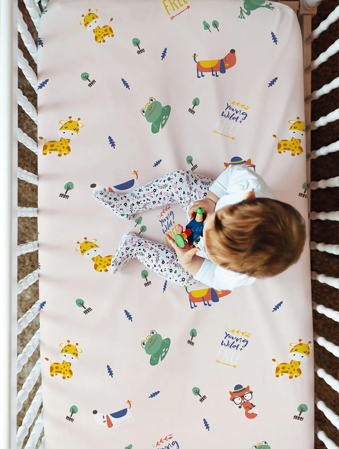 100% Organic Cotton Crib Sheets (Full Size) - Image 26