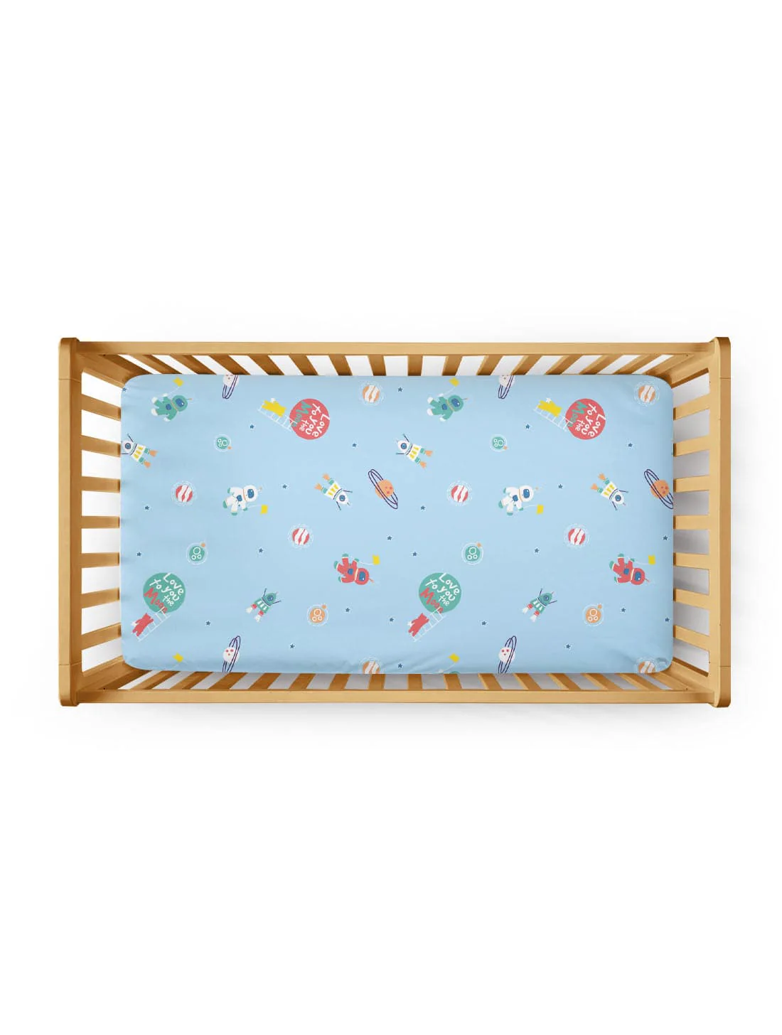 100% Organic Cotton Crib Sheets (Full Size) - Image 59