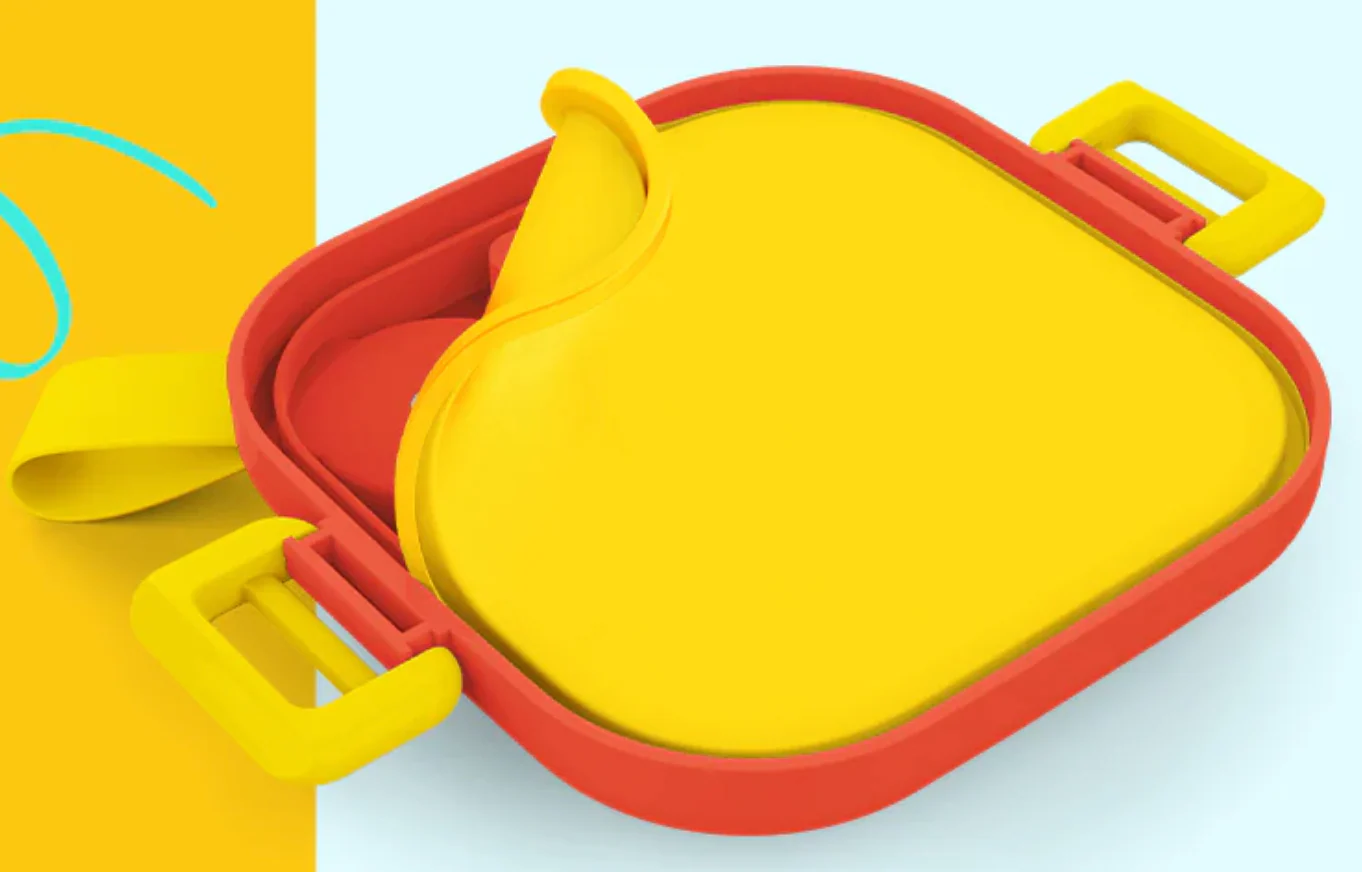 Lunchmate Mini Silicone Cover - Yellow - Image 2